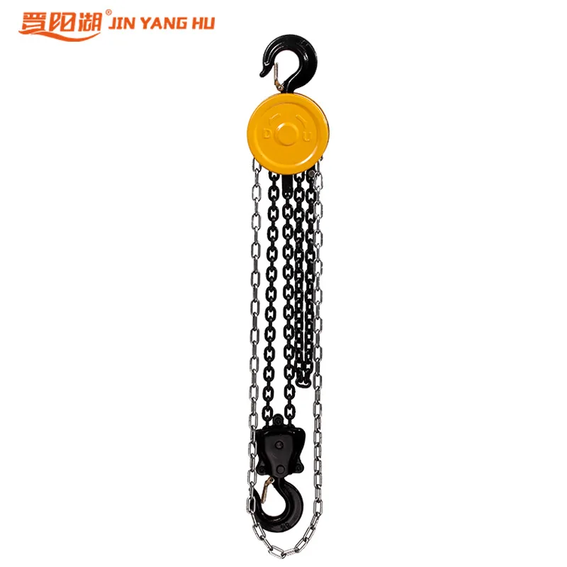 Hand Chain Hoist, 9m Lift | 2 Hooks | Manual Hand Lift Steel Chain Block Hoist