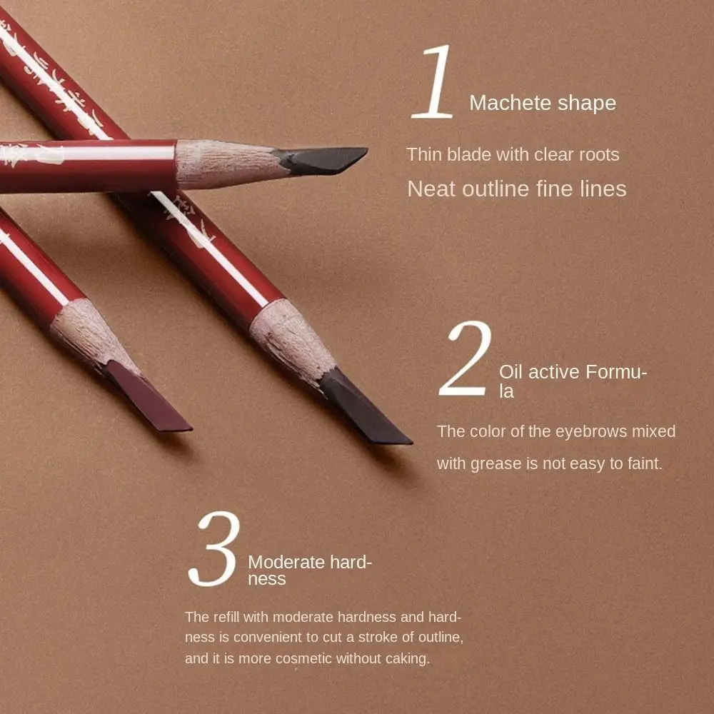 Pen Fog Eyebrow Eyebrow Enhancers Makeup Tool Eye Brow Tint Microblading Marker Pen Permanent Tattoo Pen Hard Eyebrow Pencil