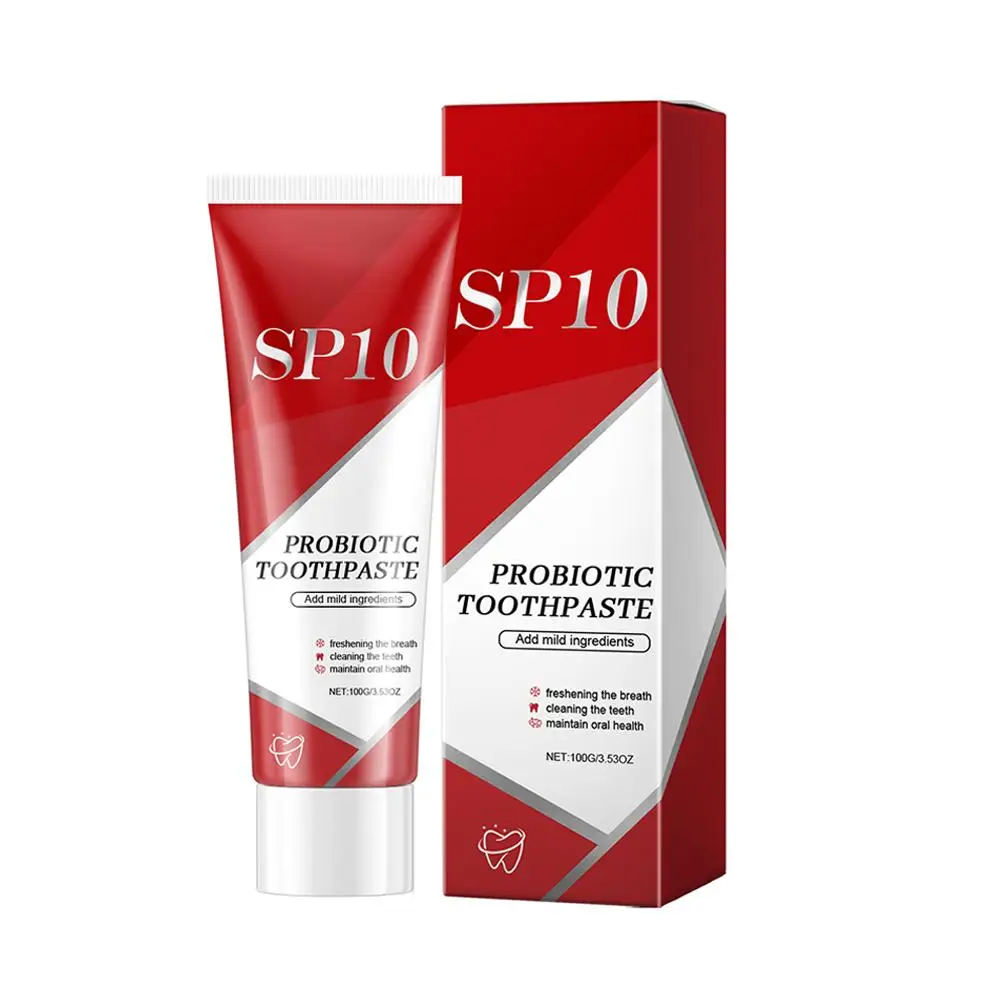 Sp-10 100g Probiotische Tandpasta Whitening Tand Verwijderen Whitener Plaque Tanden Frisse Schone Adem Orale Vlekken Zorg Hygiëne Of I6M3