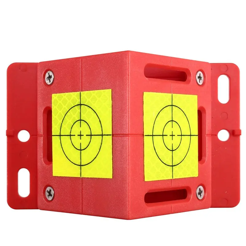 LICE-Reflective Plaquette Reflector 40 X 40 Mm Angle Measurement Tool For Total Station, Mini OPTICAL Prism