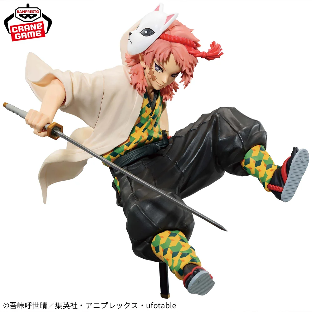 In Stock Original BANPRESTO VIBRATION STARS Demon Slayer Sabito Figure Anime Model Genuine Boxed Toy