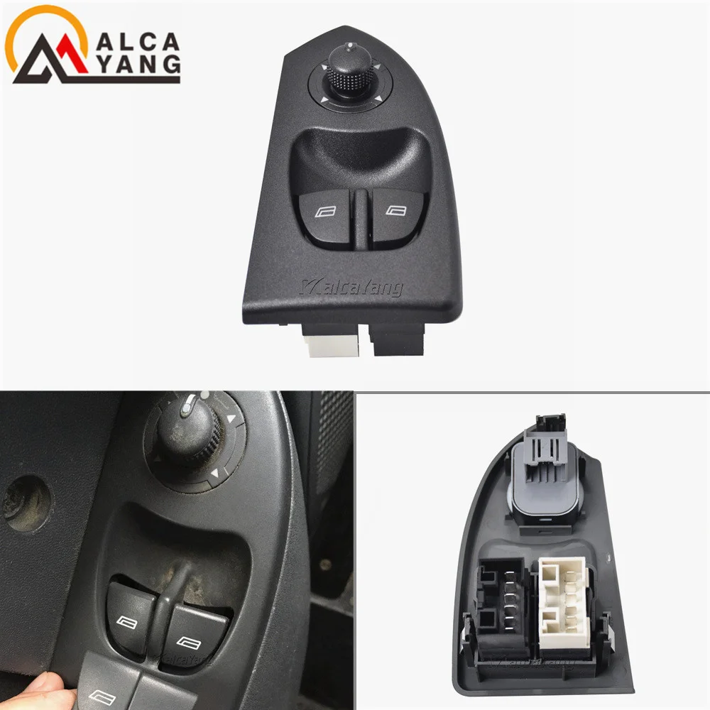 735315619 Electric Window Master Button Switch Lifter Suitable For PEUGEOT BOXER CITROEN JUMPER 2002 -2006 6554T3 654.T3