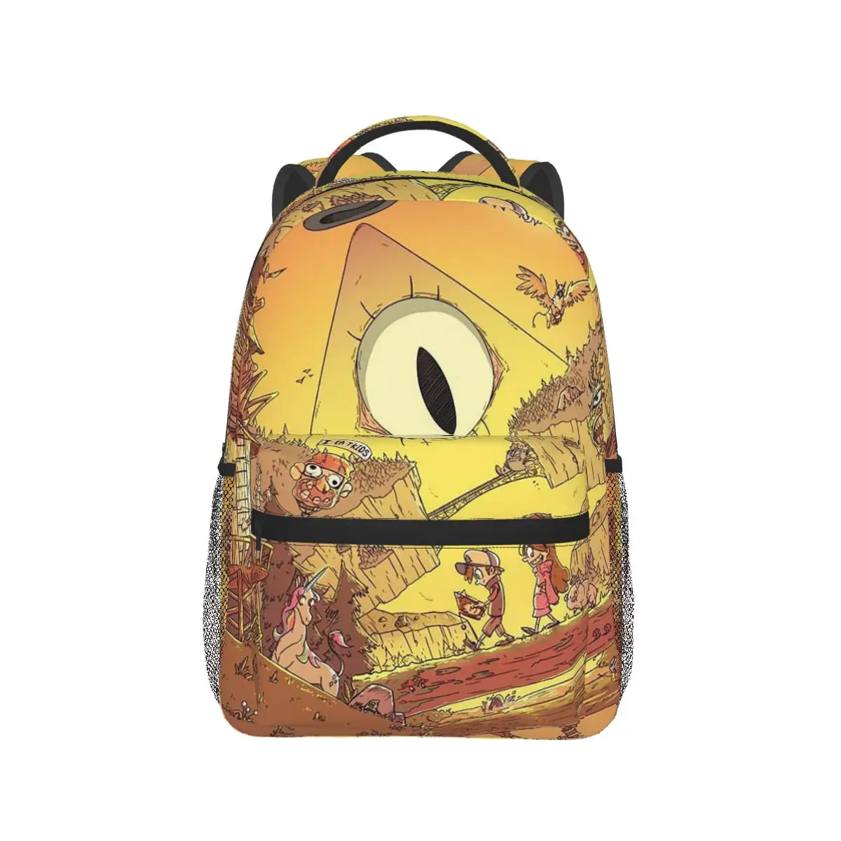 

Gravitys Falls Backpack Hot Sale Daypack Large Capacity Boys Girls BookBag School Bag Shoulder Bags for Men Women