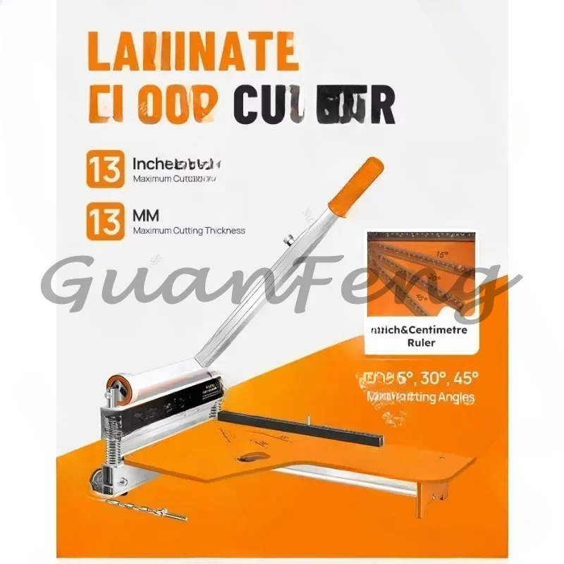 Industrial-grade floor cutting machine, used for manual cutting of plastic and wood laminate wood flooring