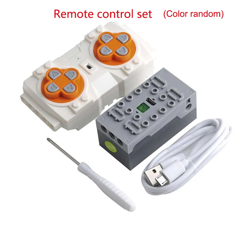 Enhanced Version Power Functions Parts M L XL Motor Technical Servo Motor 8-way Remote Control Set Power Group Upgrade