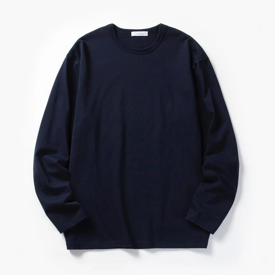NANAMICA St. Jersey L/S Tee Long Sleeve Sea Soul Shirt