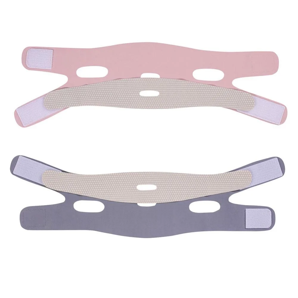 Solid V Shaper Cheek Slimming Mask Sculpting V Line Face Lifting Mask Strap Band Anti Wrinkle Face Slimming Strap Women