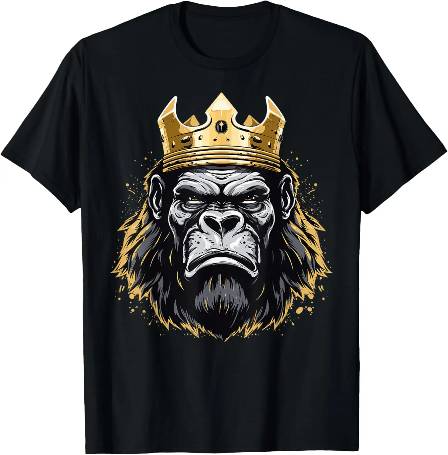 Silverback Gorilla King T-Shirt