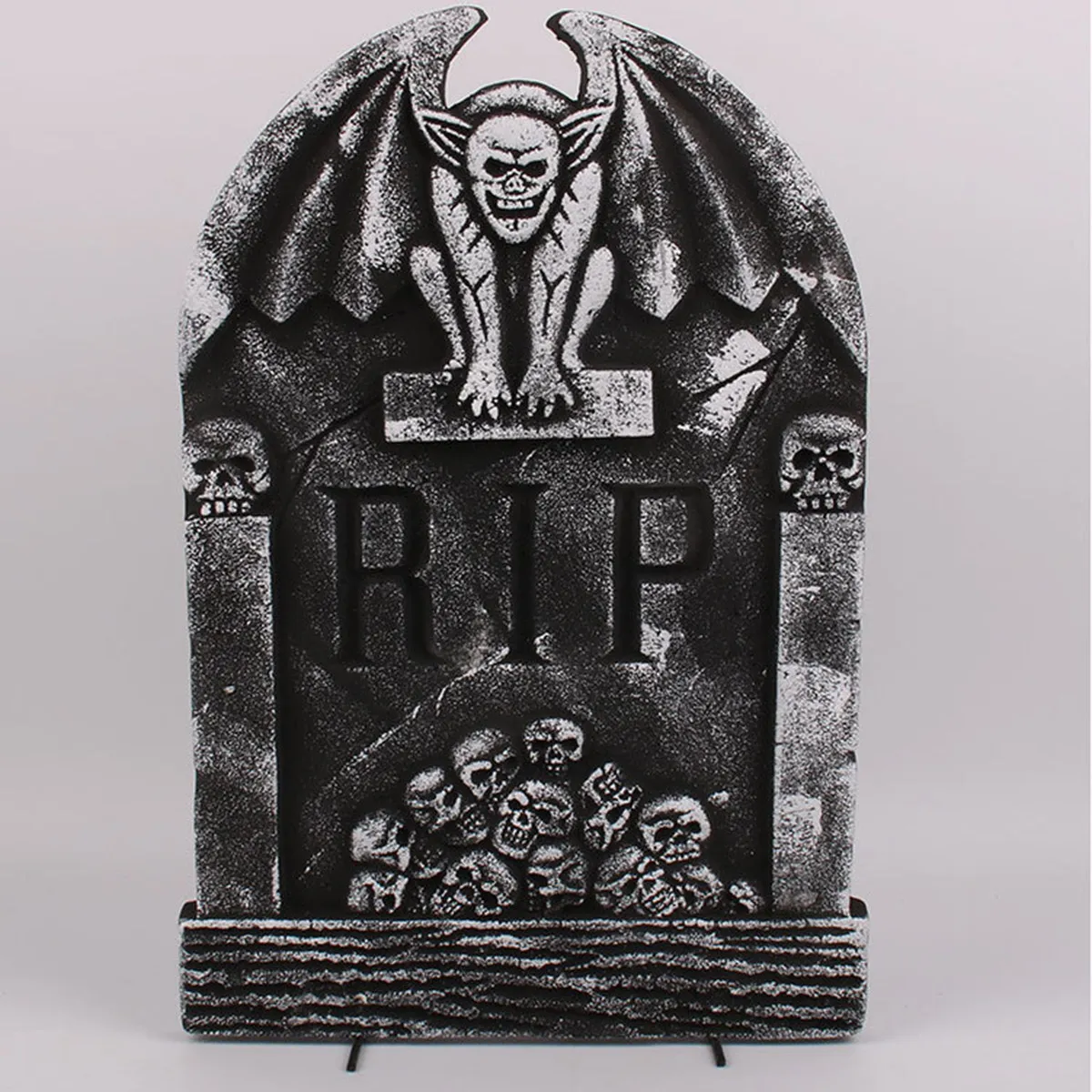 Halloween Simulation Tombstone Foam Graveyard Decoration Haunted Horror Scene Layout Prop for Entryway Cemetery Party