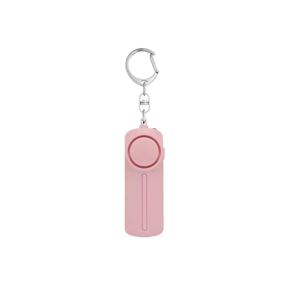 ABS Personal Alarm: Pull-Tab Activation Anti-Wolf Keychain – Self-Defense for Girls & Children