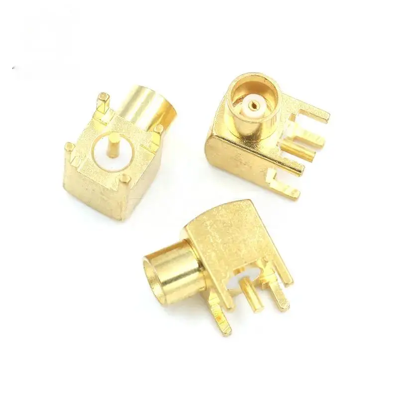 

100PCS MMCX-KWE female base elbow straight pin