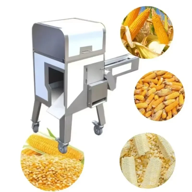 Good Admiration Corn Thresher Fresh Maize Corn Sheller Machine New Design Professional Supplier Fresh Corn Cooked Thresher