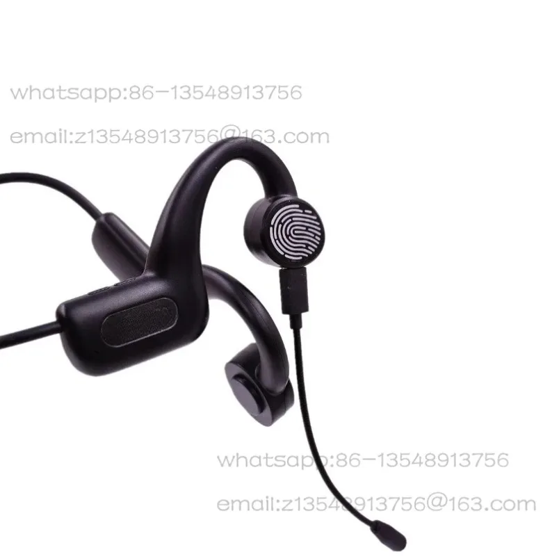 

Оригинальная Bluetooth-гарнитура YI-A6 для спорта и ресторанов, с креплением на ухо, сенсорным управлением и костной проводимостью