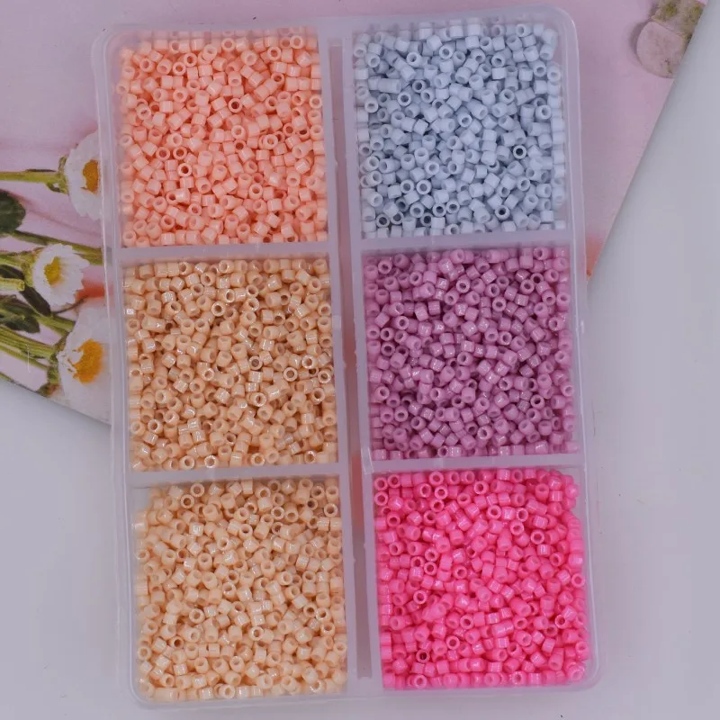 Cream Color Glass Beads Japan Miyuki Seed Beads Color 11/0 DB Round Shape Seed Bead for DIY Making
