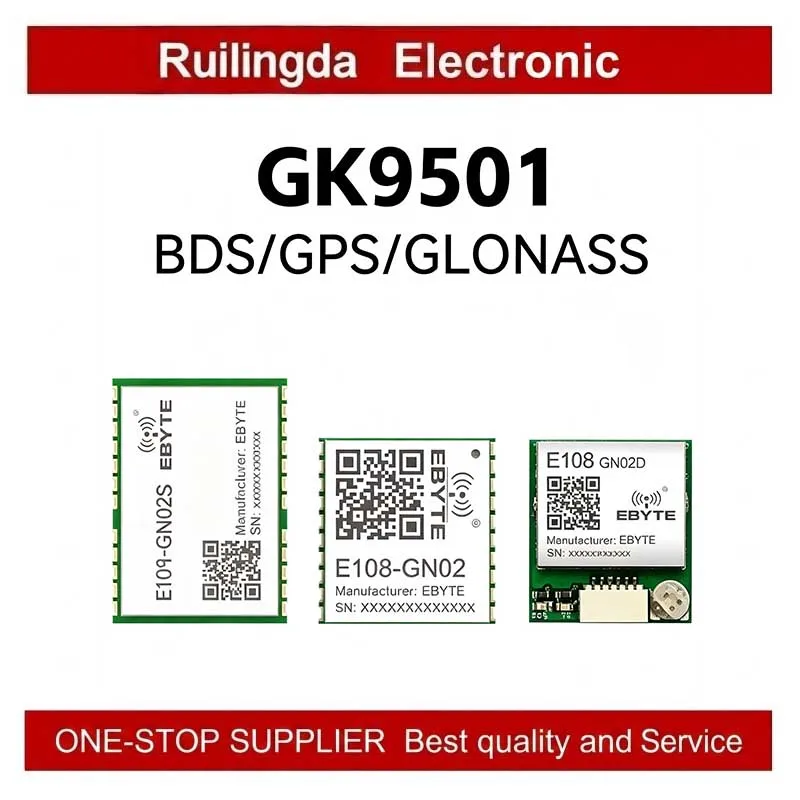 EBYTE GNSS Module E108-GN02 E108-GN02S E108-GN02D BDS/GPS/GLONASS Multi-System Joint Positioning Multi-mode Satellite Module