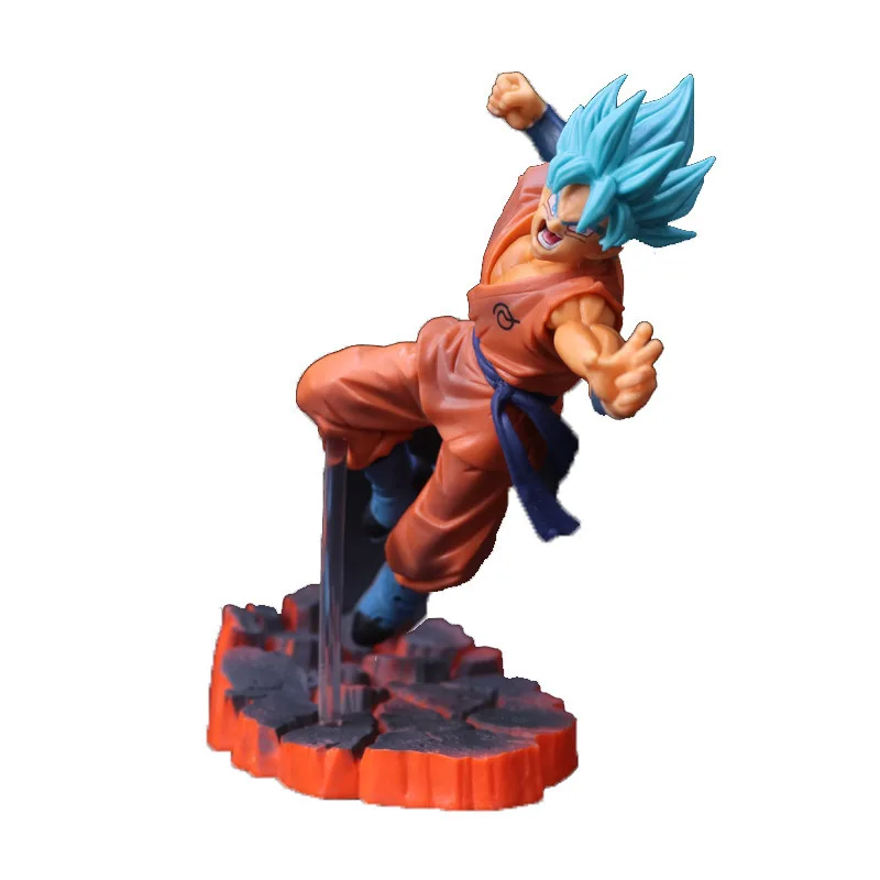 15cm Bandai Anime Drachen ball Super Saiyan Goku PVC Action figur Sammler Modell Puppe Spielzeug Geschenk