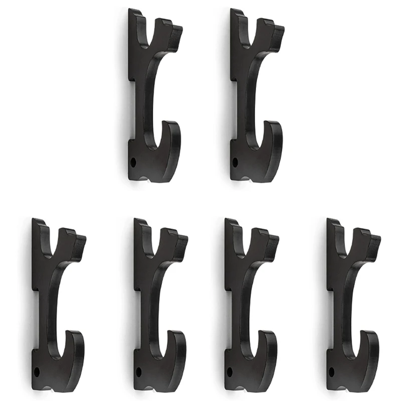 B84B 3X Sword Wall Mount 2/Set 1-Tier Padded Hook Katana Holder Adjustable Display Hanger for Samurai Tanto