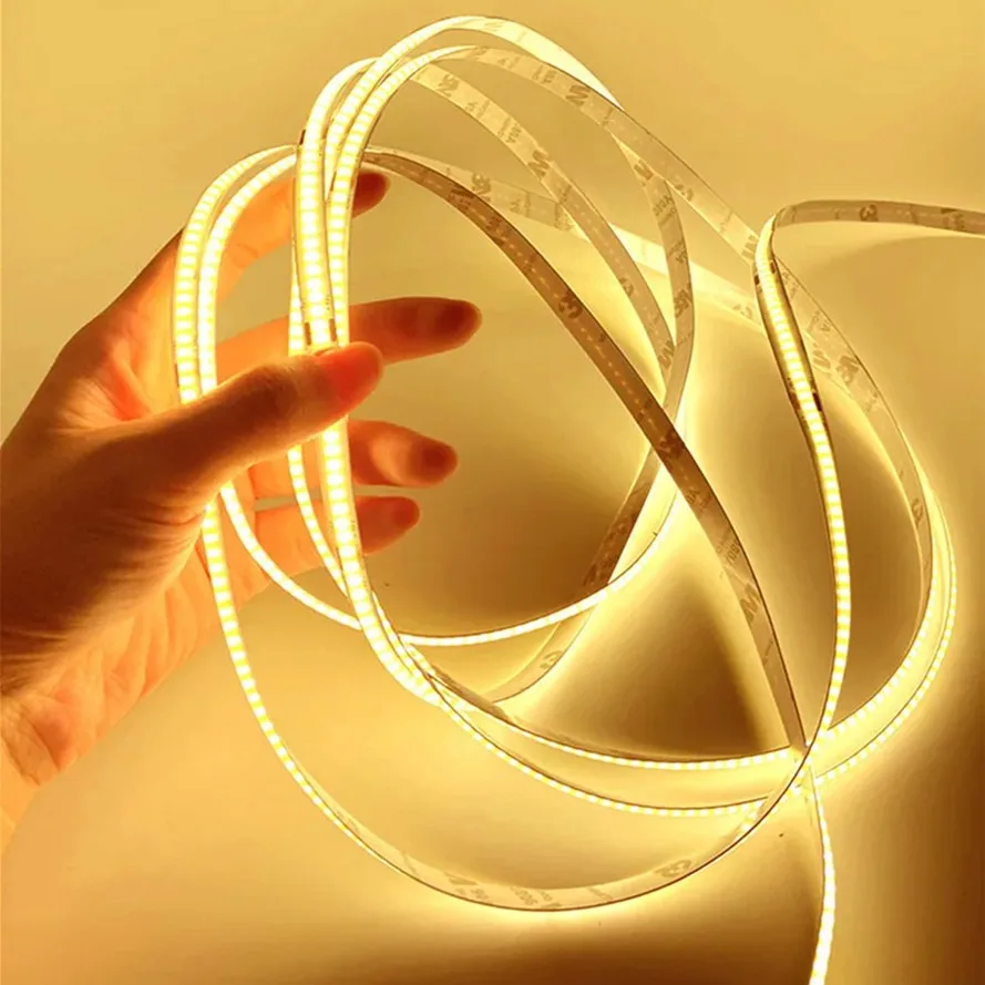 10mm 12V 24V COB LED Strip High Density Flexible LED Light For Home Decor RA98 LED Strip Linear Lighting 3000K 4000K 6000K