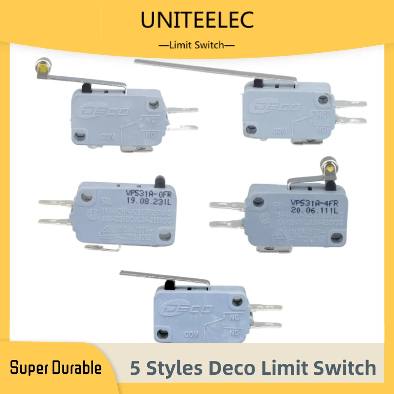 UNITEEELEC-DECO Korea Micro Limit Switch VP531A-0FR|2FR|3FR|4FR|5FR