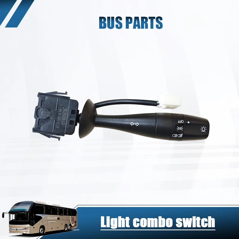 NEW Headlight, Turn Signal, High Beam Combo Switch JK303B1D for King Long Coaster Pure Electric Bus Parts