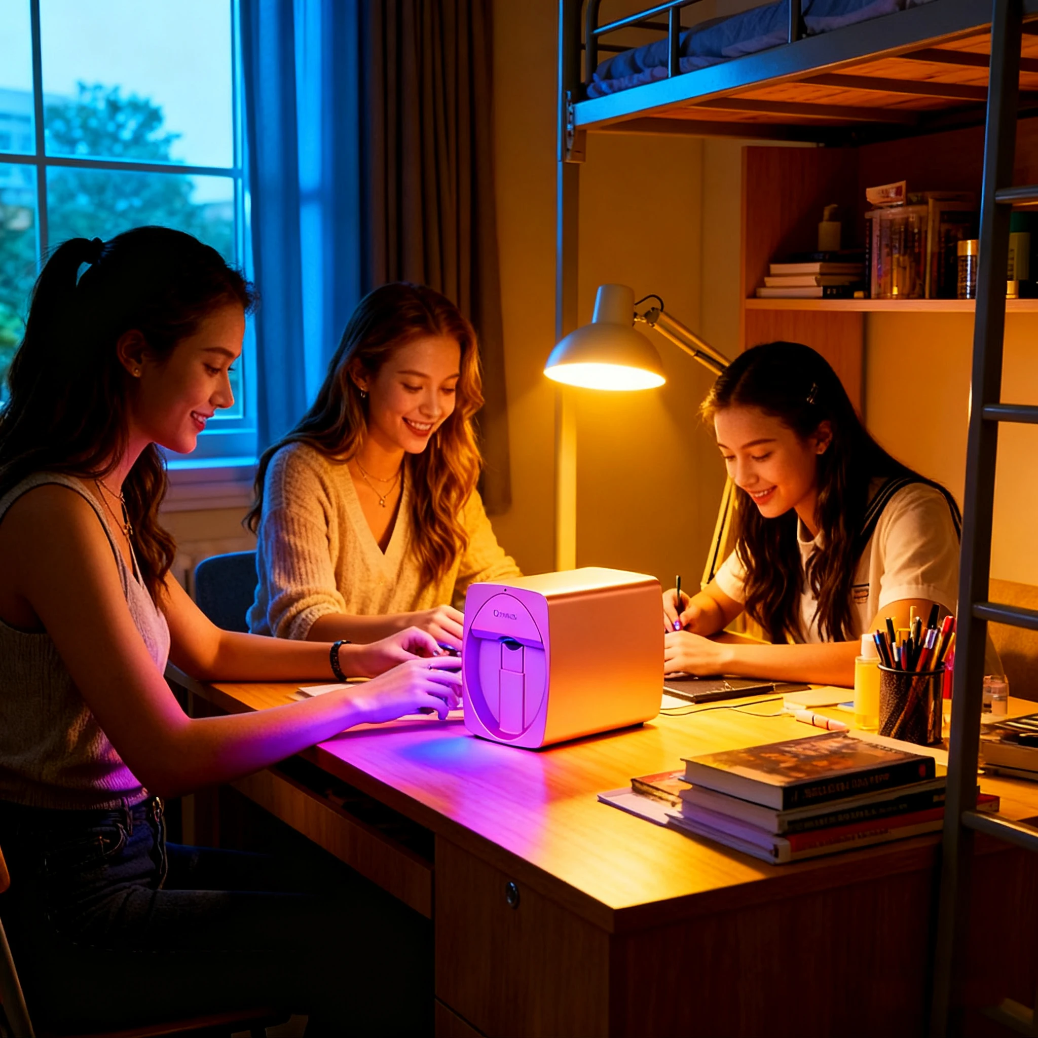 

Smart 3D Nail Art Printer: Mobile Machine with 2400DPI High Resolution, WiFi Support for Home Salon Use