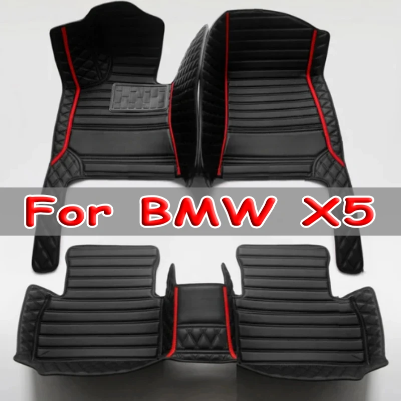 Car floor mats for BMW X5（FIVE SEATS）E70 2008 2009 2010 2011 2012 2013 Custom auto foot Pads automobile carpet cover