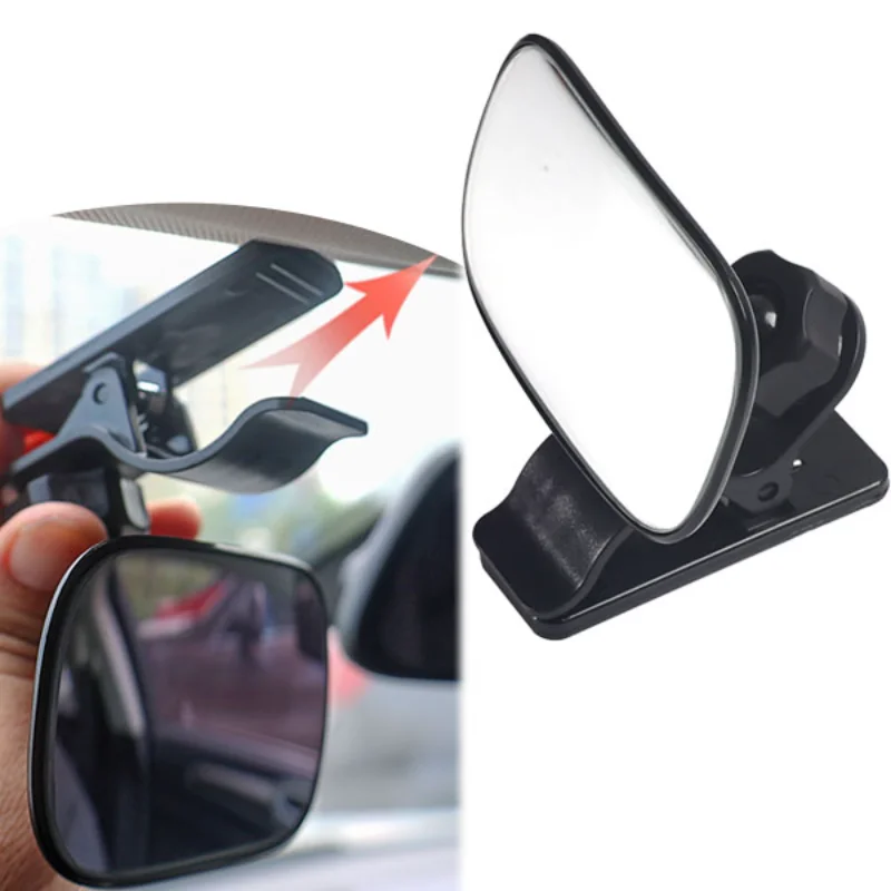 2in1 Car Baby Back Seat View Mirror Child Infant Toddler Blind Spot Ward Rearview Convex Safety Backseat Panoramic Kids Mirrors