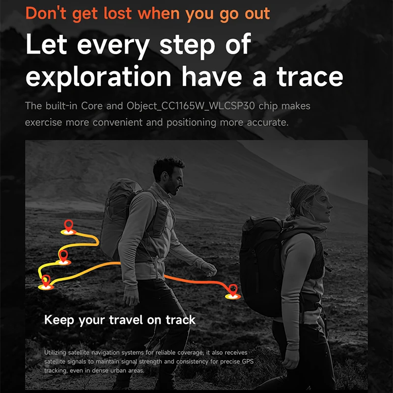 ساعة ذكية جديدة بنظام تحديد المواقع 1.39 شاشة AMOLED 3ATM مقاومة للماء مدمجة ثنائية النطاق GNSS بوصلة ChatGPT AI مساعد ساعة ذكية رياضية