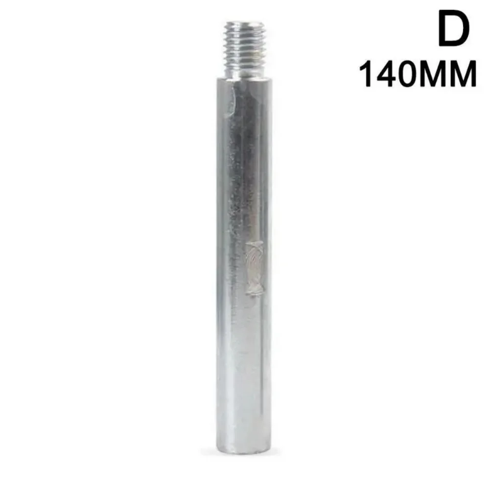 M14 Gewinde Winkelschleifer Verlängerung Pleuel 75/100/140mm Adapter Welle Arm Polieren Runde Pad Extender Verlängern Bar – Detail 4