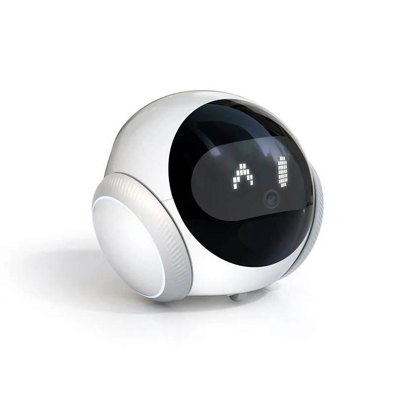 Intelligent custom expression automatic charging audio night vision mobile tracking battery 1080P pet WiFi dome camera robot