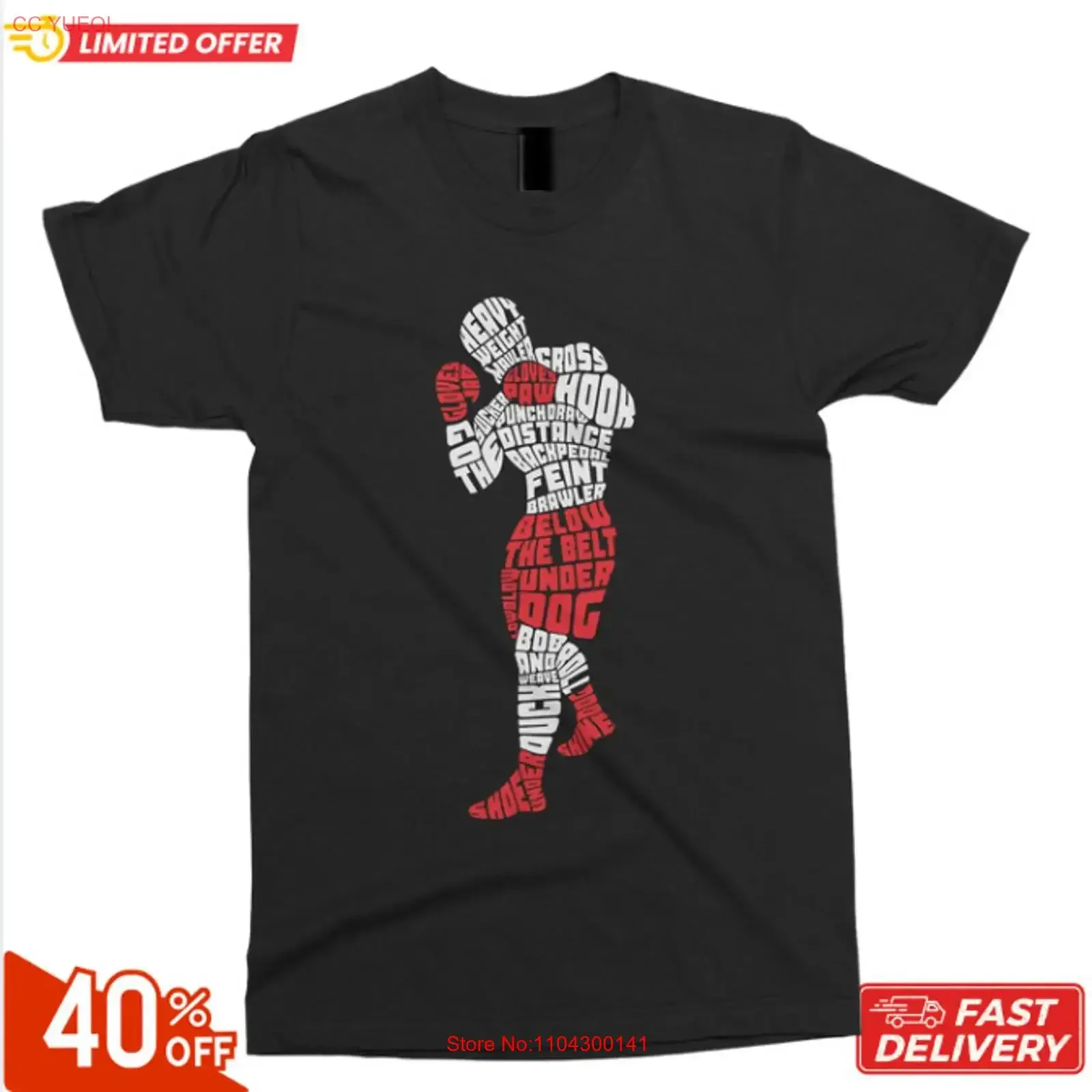 Boxing T Shirt Men s Typography Boxer SporT Shirt_reprint_sale 40 vintage Washed homme designer clothes fashion Slightly