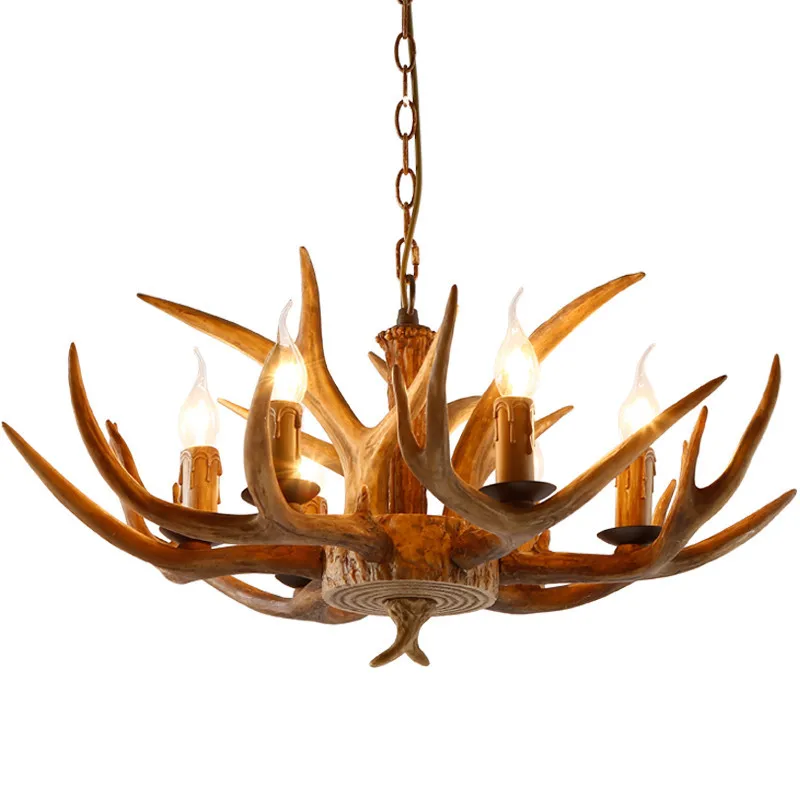 

Living room dining room bedroom study chandelier, Nordic chalet bed and breakfast bar decoration chandelier