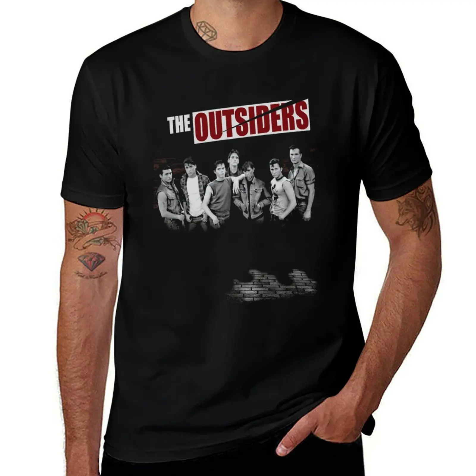 

Outsiders T-Shirt t shirts for man cotton soft t shirts for man pack cotton T-Shirt