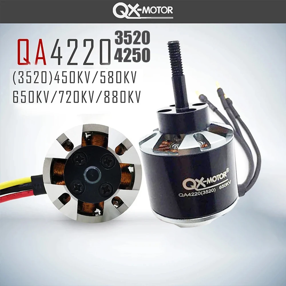 QX-MOTOR QA4220 4250 3520 Brushless Motor for Remote Control Toy Parts