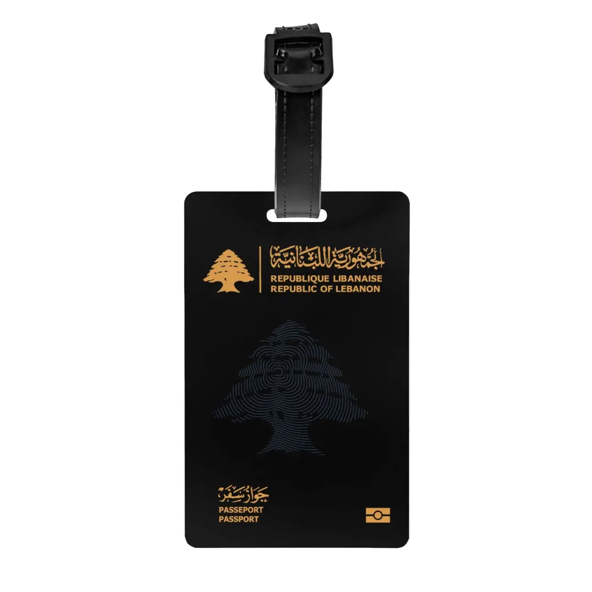 

Багажная бирка для паспорта Ливан на заказ, защита конфиденциальности, багажные бирки, этикетки для дорожных сумок, чемодан
