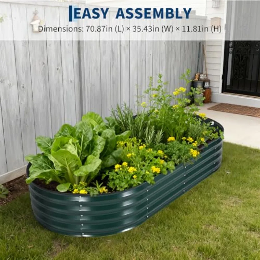 Kit de jardinera elevada de ac - Raised Garden Bed reseña y precio
