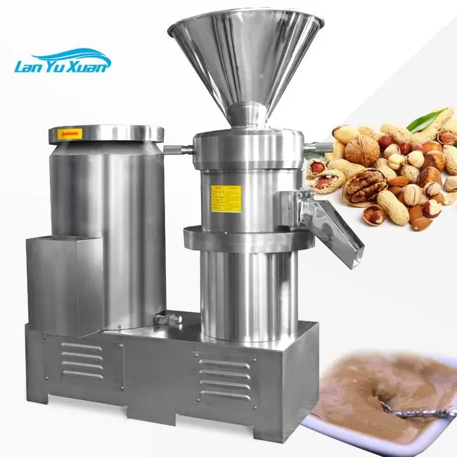 Food Grade Nut Butter Grinding Machine Home Use Peanuts Butter Making Machine Mini Heating Blender