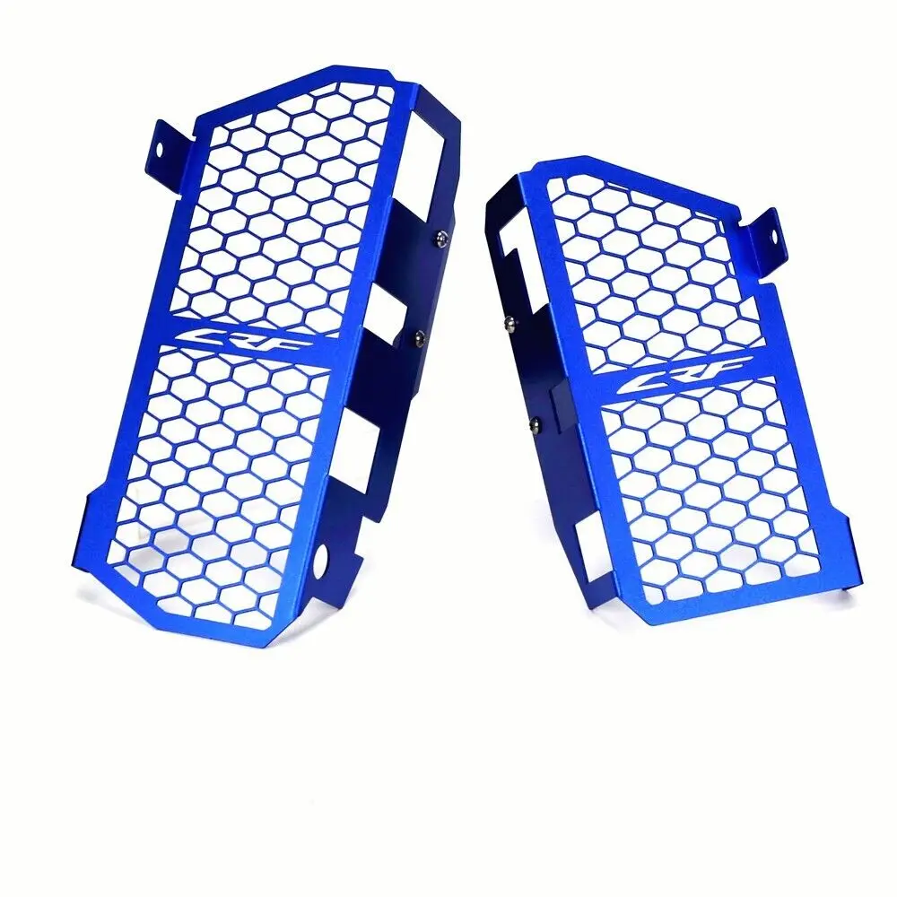 

CRF LOGO Dual Sport Radiator Grille Guard Cover Blue For HONDA CRF450L 2019 2020 2021 2022