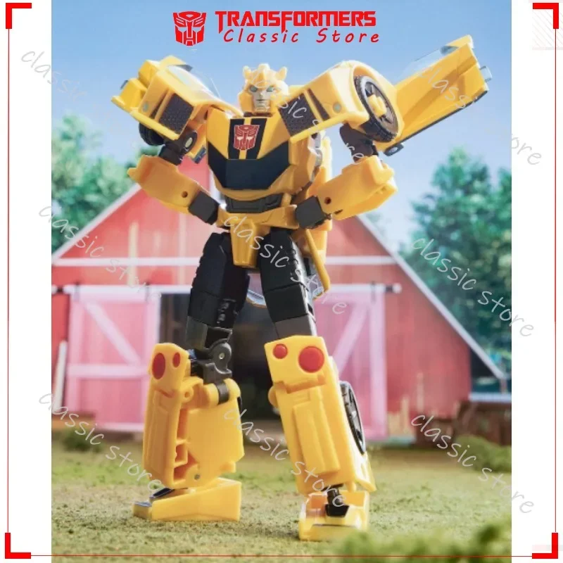 En Stock Transformers clásicos EarthSpark Deluxe Class Bumblebee Cybertron Autobots Figuras de acción Regalos coleccionables