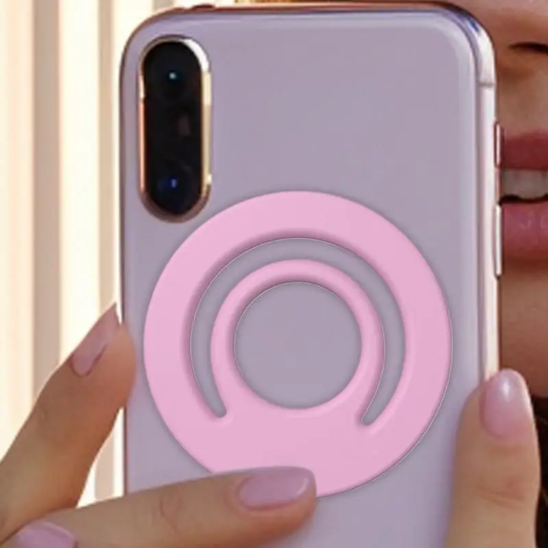 Силиконовая ручка для телефона, силиконовый противоскользящий ремешок на палец, кольцо, магнитный задний кронштейн, аксессуар для мобильного телефона для женщин и мужчин