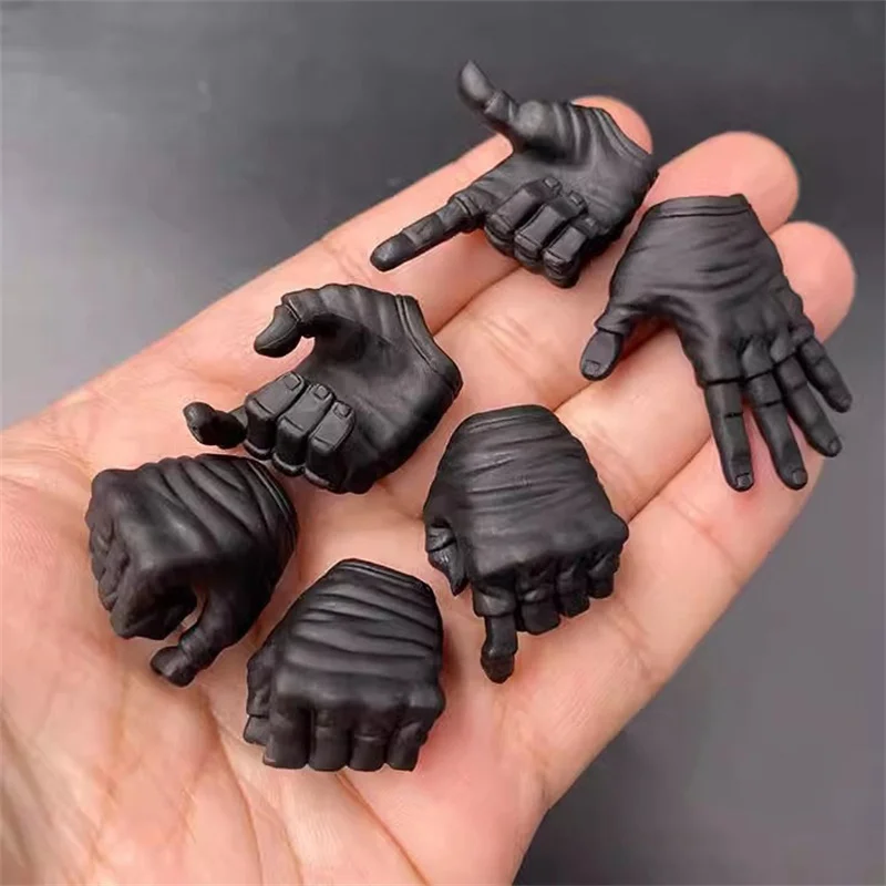 1/6 soldado masculino tendencias modernas modelo de mano accesorios aptos para cuerpo de figura de acción de 12 pulgadas en Stock