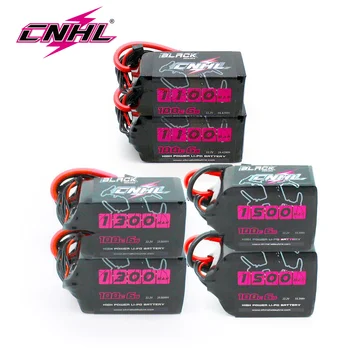2PCS CNHL Lipo 배터리 6S 22.2V 1100mAh 1300mah 1500mah 100C RC FPV Quadcopter 드론 비행기 헬리콥터 취미 용 XT60 포함