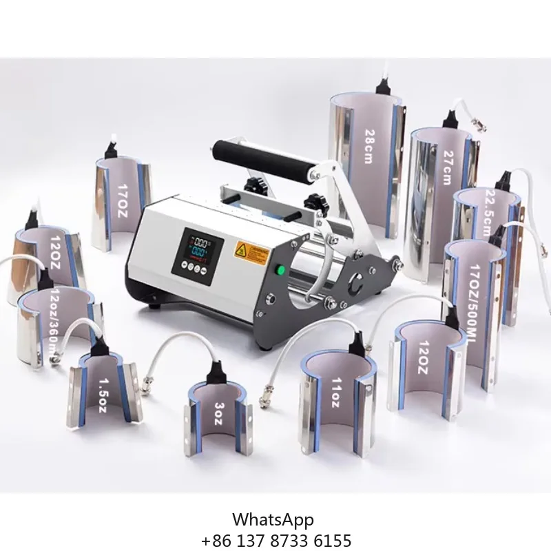 Topjlh Wholesale All In One 11oz 15oz 20 Oz 20oz 30oz 30oz Tumbler Mug Heat Press Machine Sublimation Blank For Tumbler Printing