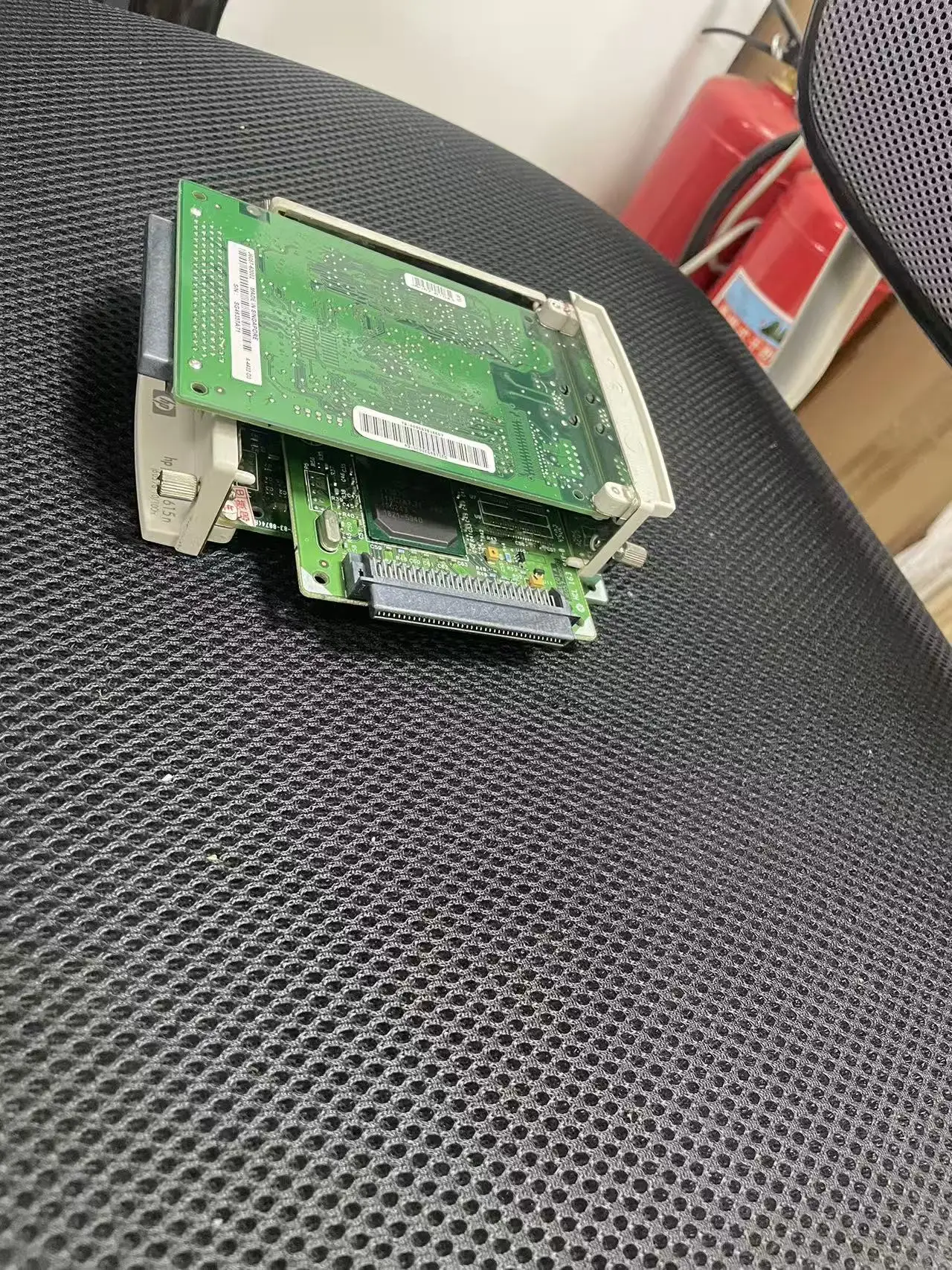 بطاقة شبكة خادم الطباعة الداخلي Ethernet J6057A 10/100tx لبطاقة شبكة HP 500 510 hp 615N وطابعة DesignJet Plotter