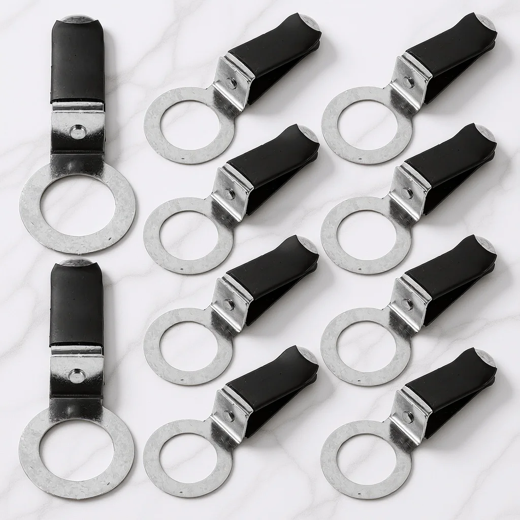 

10pcs Car Air Vent Clips Metal Scented Diffuser Holder For Car Freshener Diy Decor 360° Rotating Clip Accessory Interior