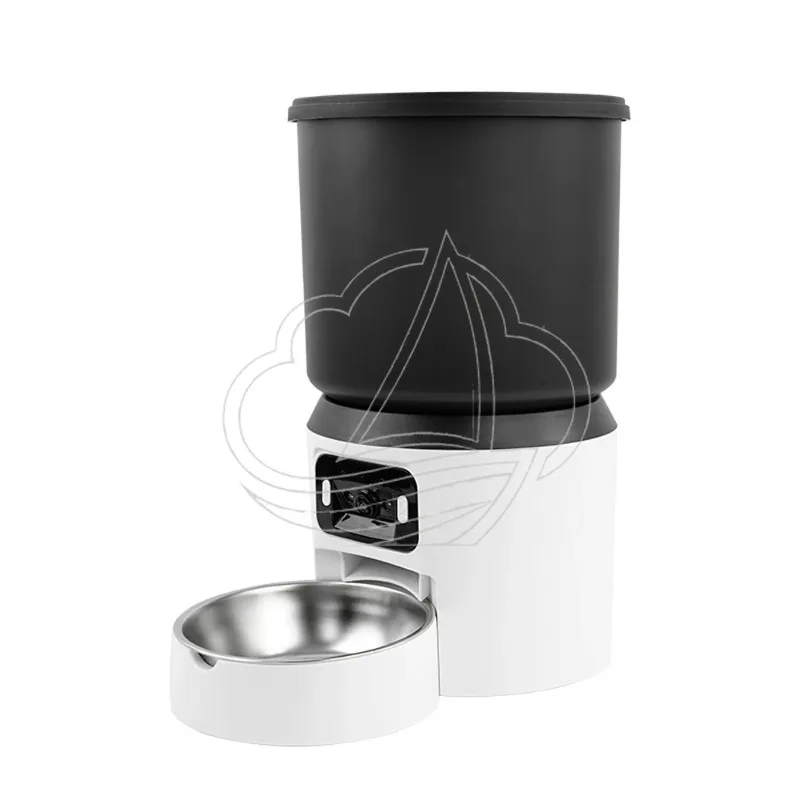 4L Bidirectional Sound Cat Feeder HD Camera Timed Quantitative Automatic Feeder for Cats Dogs