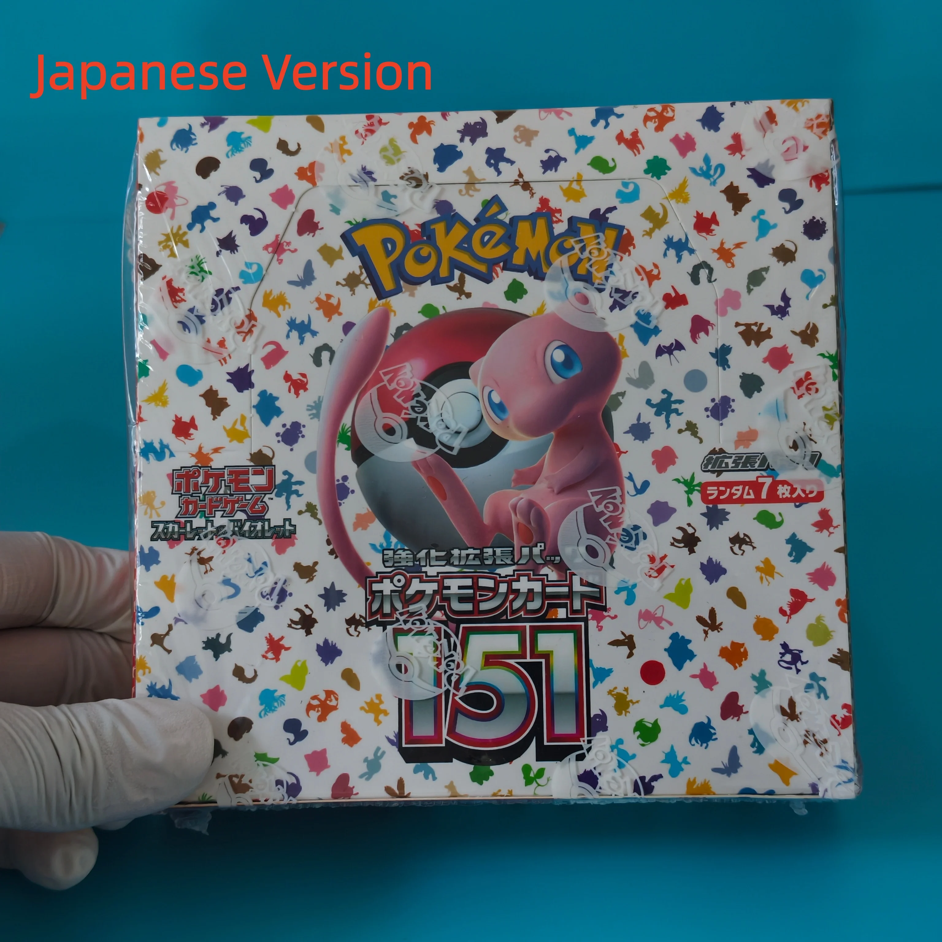 1Box/360PCS TCG Proxy Card PKM Scarlet & Violet 151 Booster Bundle DIY Self Made Single Card Classic Game Anime Cards