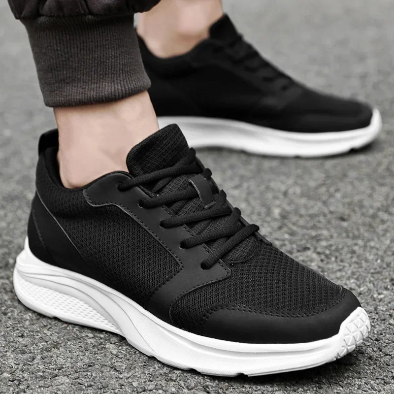 Men Elevator Shoes Height Increase Sneakers Shoes for Men 10cm Sports Casual Shoes Invisible Inner Heightening Shoes for Men 8cm