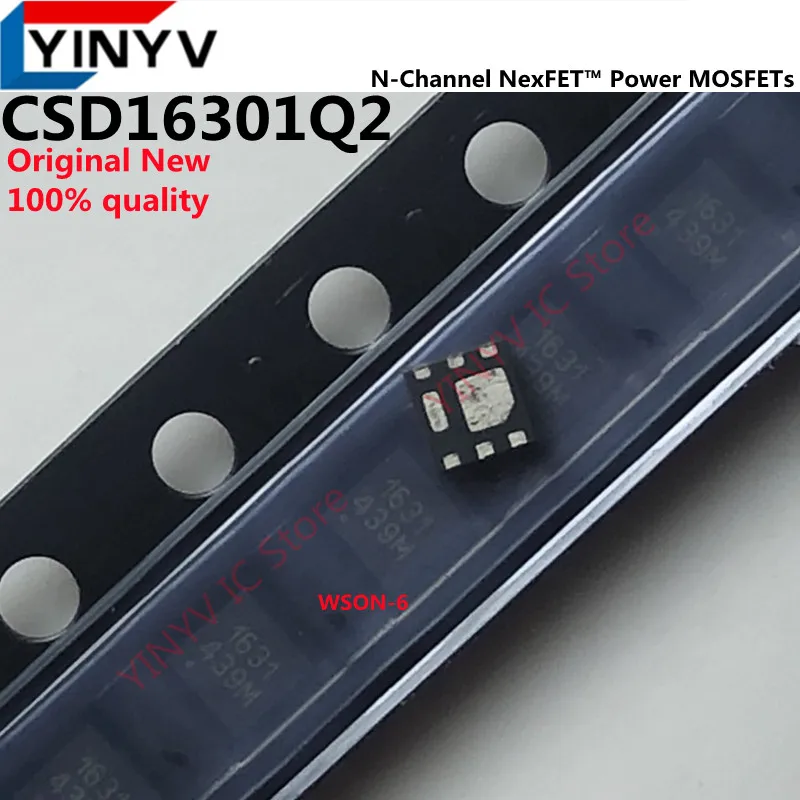 10-100Pcs CSD16301Q2 1631 CSD1631 CSD16301  N-Channel NexFET™ Power MOSFETs 100% new imported original 100% quality