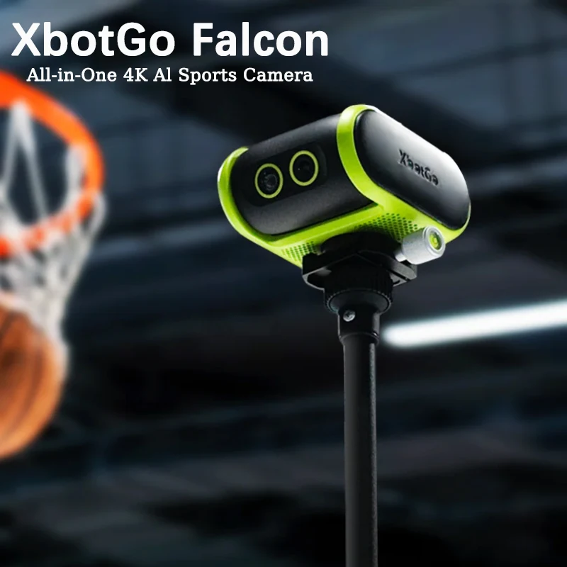 XbotGo Falcon 4K AI Auto Tracking Sports Camera Capture Multi-Platform Live Streaming Weather-Resistant